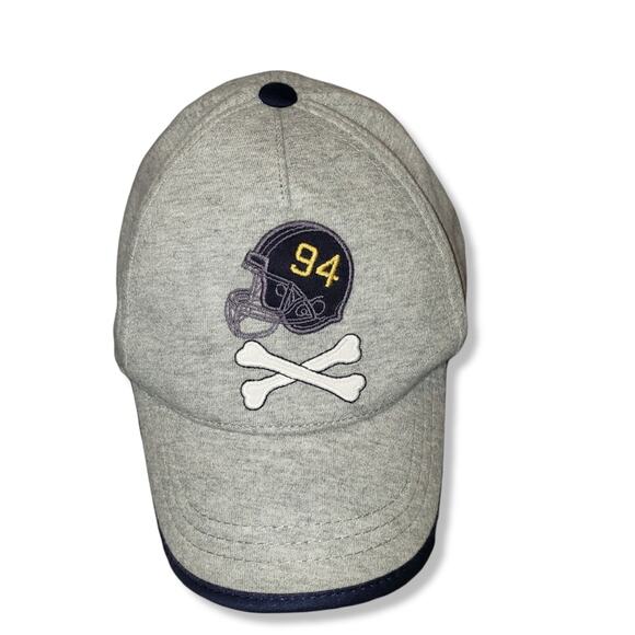 NWT Gymboree baseball cap gray fleece material kids size 5-7. - Picture 1 of 6